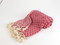 Teardrop Turkish Towel Peshtemal Red