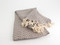 Teardrop Turkish Towel Peshtemal Gray