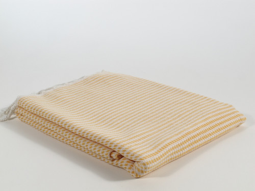 Mulberry Turkish Towel Peshtemal Yellow