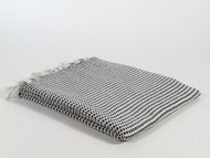 Mulberry Turkish Towel Peshtemal Black