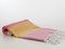 Fiesta Turkish Towel Peshtemal Pink-Yellow