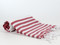 Lily Turkish Towel Peshtemal, Red