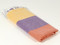 Carnival Turkish Hand Towel, Tea Towel, Headwrap, Yellow-Purple-Orange