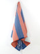 Carnival Turkish Hand Towel, Tea Towel, Headwrap, Navy-Orange-Turquoise