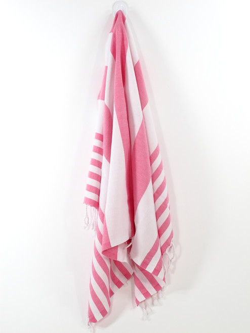 Lily Turkish Hand Towel, Tea Towel, Headwrap, Pink