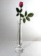 Footed bud vase
