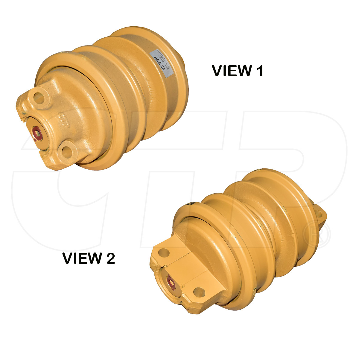 1248240, CR6151 Caterpillar D5K-LGP Bottom Roller, Double Flange - AMT  Equipment Parts - Equipment Replacement Parts