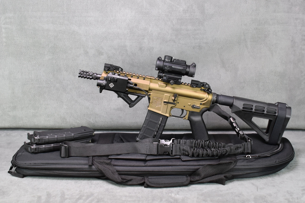 Wallpaper Db15p Ar 15 Tactical Pistol In Bronze New Upgraded Lopro Mini For Free