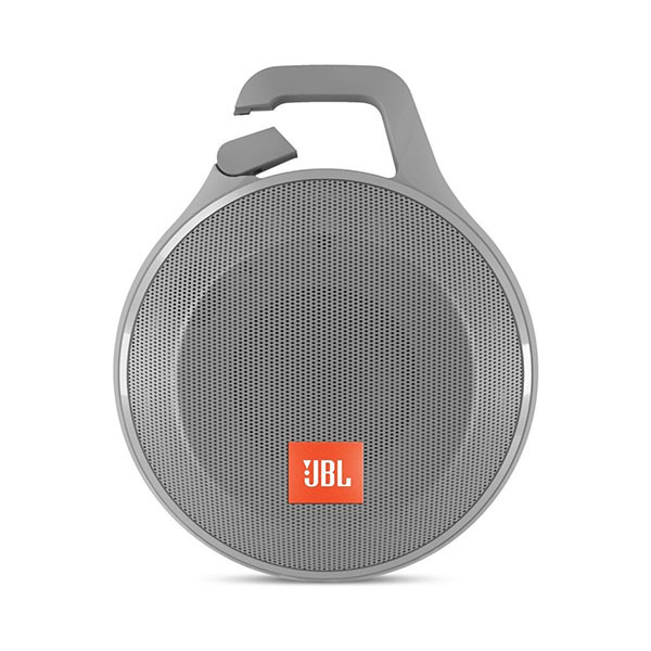 Gray JBL Clip Plus + Splashproof Portable Bluetooth Speaker -  Wirelessoemshop