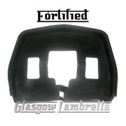 Lambretta GP Fortified BLACK RUBBER REAR LIGHT GASKET Italian spec + s3 Li,SX,TV