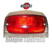 Lambretta Li / SX Series 3 Scooter Italian REAR LIGHT / LAMP UNIT by BOSATTA