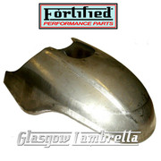 FORTIFIED Lambretta Series 1 & 2 Li / TV Scooter FRONT MUDGUARD Bare metal Innocenti spec.