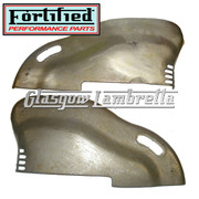 FORTIFIED Lambretta LD SIDE PANELS SET (Pressed bare metal oiled Innocenti spec)