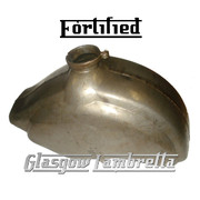 FORTIFIED Lambretta LD Scooter FRONT MUDGUARD (Bare metal oiled Innocenti spec)