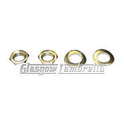 Lambretta Series 2, 3 & GP STAINLESS STEEL REAR SHOCK ABSORBER FIXING KIT GP,Li,SX,TV