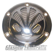 Vespa Rally / Sprint / Super / GS / GL etc  6V POLISHED "SHELL" HORN