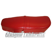 Lambretta Repro/Copy GIULIARI RED DUAL SEAT for all s1, s2 & s3 & GP Scooters