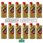 FULL CASE 12 x 1 Litre ROCK OIL SYNTHESIS 2 RACING F/S 2T ENGINE OIL + Free OIL MEASURE JUG
