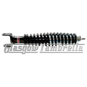 Carbone Italian Top Quality Vespa Small Frame BLACK SHOCK ABSORBERS SET