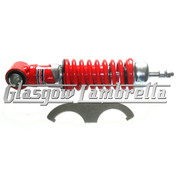 Carbone Italian Top Quality Vespa Small Frame RED SHOCK ABSORBERS SET