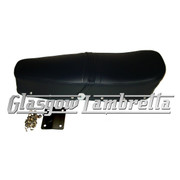 Lambretta Repro/Copy GIULIARI NAVY BLUE DUAL SEAT & CATCH & FIXINGS for all s1, s2 & s3 & GP Scooters