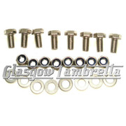 Lambretta DUAL SEAT NYLOC STAINLESS STEEL FIXING KIT for S2 & S3 Scooters