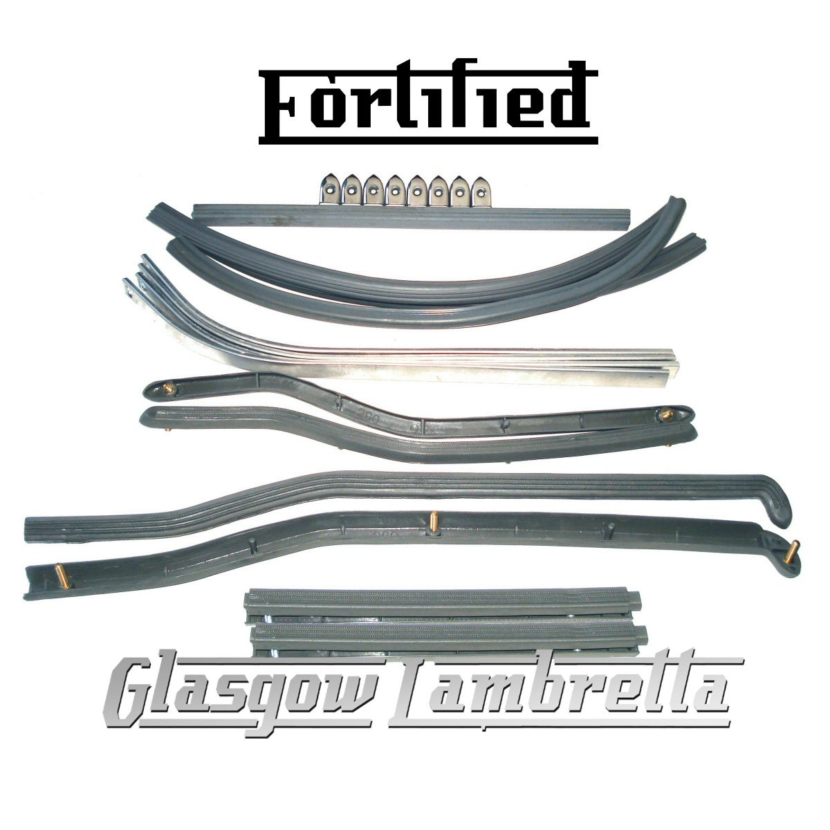 Lambretta Floor Channels Polished Set Of 4 Gp And Series 3 New Archives Midweek Com