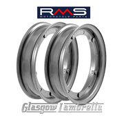 Set of 2 x RMS PX and all 10" wheeled Vespa Italian GREY SPLIT WHEEL RIMS