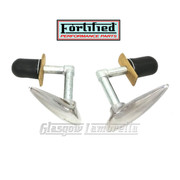 FORTIFIED Lambretta Series 1 & 2 Li / TV SIDE PANEL HANDLE / LEVER SET