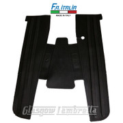 Vespa PX, T5 & LML BLACK RUBBER FLOOR MAT FA Italia Italian