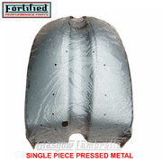 FORTIFIED Lambretta Series 3 Non-Chrome Ring LEGSHIELDS Li/TV/SX Bare metal Orig Spec
