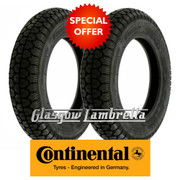 Continental CLASSIC TREAD 350 x 10 Set of 2 Scooter Tyres