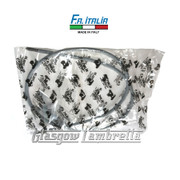 FA ITALIA Lambretta Series 1 & 2 Li / TV GREY SPEEDO / SPEEDOMETER CABLE Italian thread