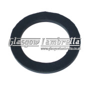 Lambretta S2 & S3 BLACK AIRBOX ROUND TOP RUBBER