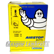 Single MICHELIN AIRSTOP 16MG INNER TUBE 110/90-16 & 120/80-16 