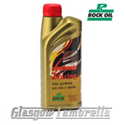 ROCK OIL SYNTHESIS 2 RACING FULLY SYNTHETIC 2 STROKE ENGINE OIL 1 Litre Bottle