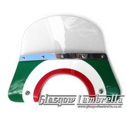 Vespa PX & T5 / LML ITALIAN FLAG TARGET FLYSCREEN