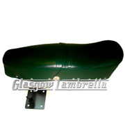 Lambretta Repro/Copy GIULIARI RACING GREEN DUAL SEAT & CATCH for all s1, s2 & s3 & GP Scooters