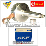 MAZZUCCHELLI Italian Lambretta GP/DL CRANKSHAFT 58/107mm + SKF/FAG CRANK BEARING
