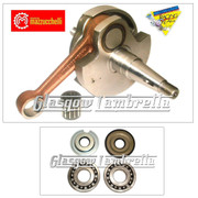 MAZZUCCHELLI Italian Vespa VNB, VBA, VBB, T4, TS CRANKSHAFT + BEARINGS & SEALS KIT