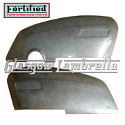 FORTIFIED Lambretta GP SIDE PANELS SET (Original Innocenti spec)