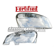 Lambretta GP HIGHLY POLISHED STAINLESS STEEL SIDE PANELS SET (Original Innocenti spec)