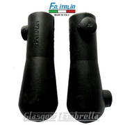 Vespa Set of 2 x BLACK STAND FEET for VBB / VBL / VBC etc FA Italia