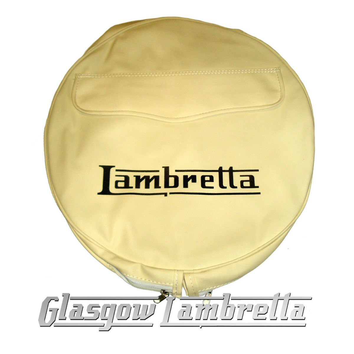 Lambretta Spare Wheel Cover Blue  . Vespa/Lambretta 10 Spare Wheel Cover Mod Target Red/White/Blue.