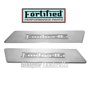 Lambretta GP POLISHED STAINLESS STEEL SIDE PANEL FLASH /  GRILL SET