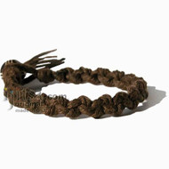 Light brown Hemp Chain Bracelet or Anklet
