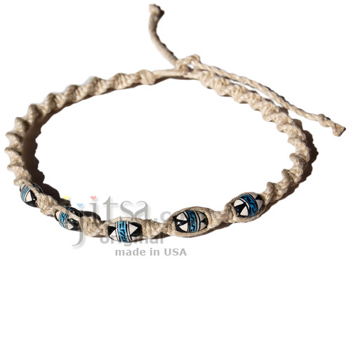 FROG SAC 6 Hemp Necklaces for Men and Women Braided Nepal | Ubuy