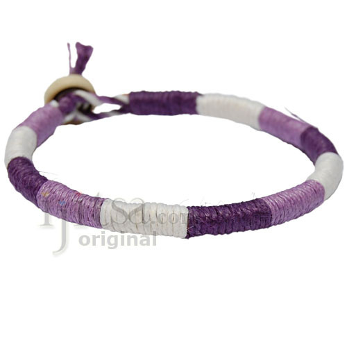 purple anklet