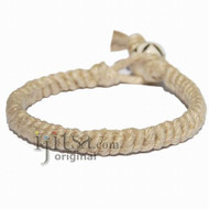 Natural hemp Caterpillar bracelet or anklet