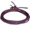 2mm adjustable Purple leather wrap bracelet